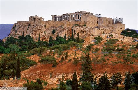 Erechtheion And Parthenon On The Acropolis Athens Greece Portfolio