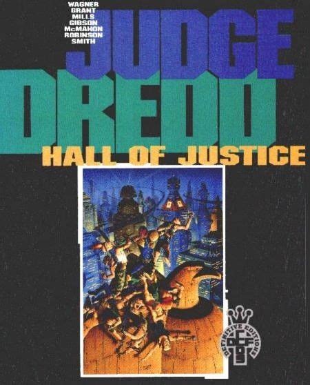 Judge Dredd Hall Of Justice Wagnergrantgibson Graphic Novels Tpbs