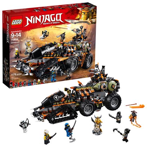 Lego Ninjago Masters Of Spinjitzu Dieselnaut 70654 Ninja Warrior Toy