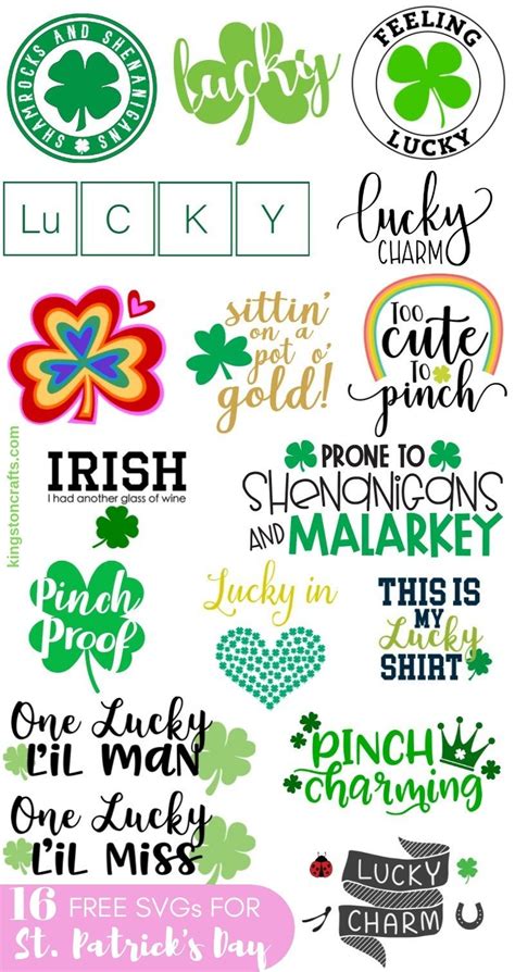 Free SVG Files for St. Patrick's Day - The Kingston Home