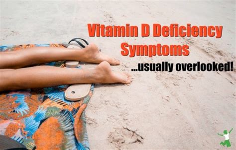 10 Unusual Vitamin D Deficiency Symptoms Healthy Home Economist