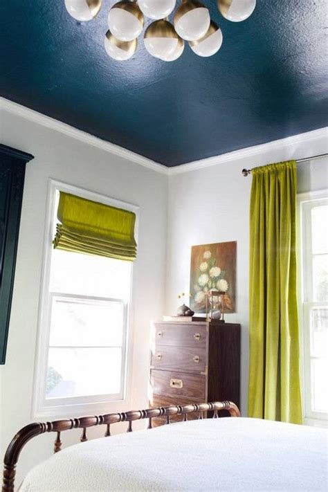 This is extremely popular currently, with ceilings painted in bold. 6 Ceiling Paint Ideas That Will Remind You to Always Look ...