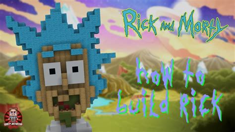 How To Build Rick From Rick And Morty In Minecraft Youtube