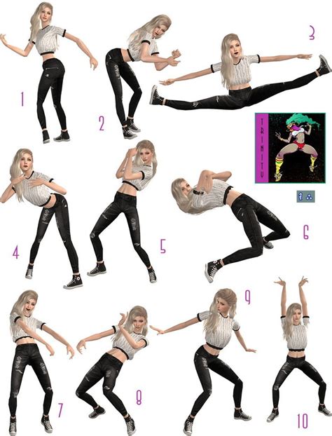 Dancehall Posebox Sims 4 Poses Dance Sims 4 Pose Sims Poses