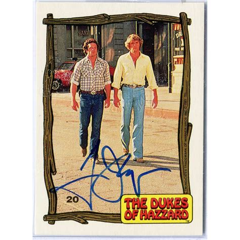 2014 Panini Golden Age Dukes Of Hazzard Tom Wopat Autographed Buyback