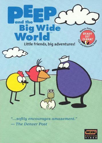 Peep And The Big Wide World 3 Discs Dvd Wide World Old Kids