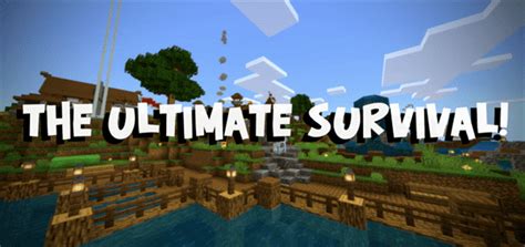 The Ultimate Survival Mcpe Maps