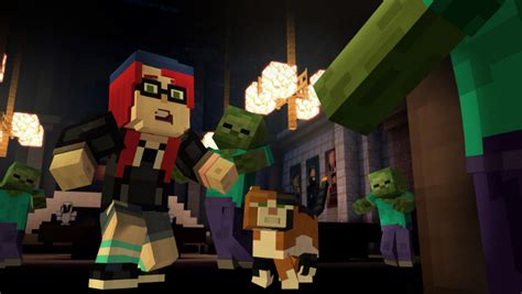 Story mode is presented as within a game of minecraft; Minecraft Story Mode Episode 6 PC Download Free - Minato ...