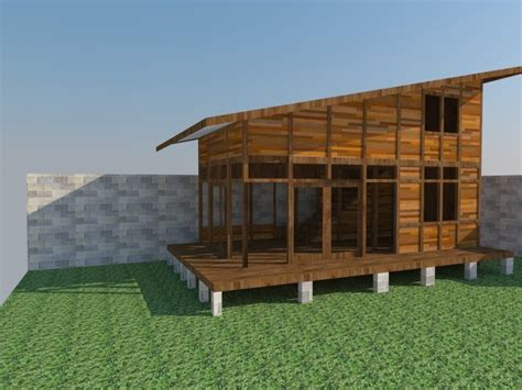 Untuk memudahkan dalam melakukan perancangan desain rumah minimalis 2 lantai, berikut 14 inspirasi desain rumah minimalis yang bisa anda kreasikan. Desain Rumah Kayu Tingkat 2 - Info Lowongan Kerja ID