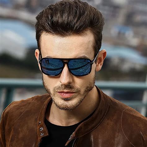 classic men polarized sunglasses goggles male driving sun glasses man brand designer retro