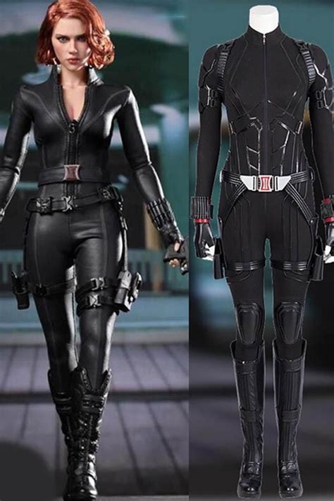 Endgame Avengers Black Widow Zentai Jumpsuit Battle Suit Cosplay