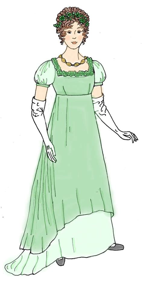 Jane Austen Regency Dress So Many Combinations Recreat Your Favorite