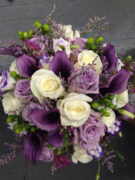 The perfect bridal bouquet is all about finding a bunch of wedding bouquet flowers with the right textures and vibrant bursts of colour. 50+ Most Attractive Elegant Purple Wedding Ideas---Elegant ...