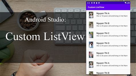 Create Listview In Android Studio Listview In Android