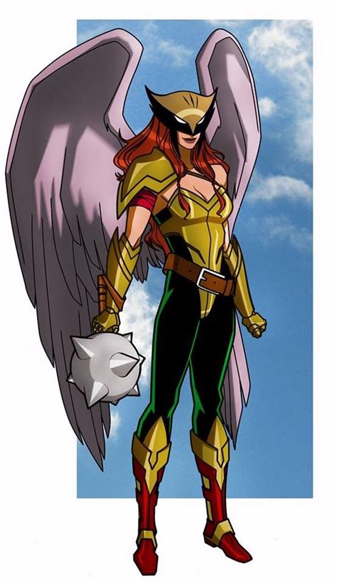 Chica Halcón Hawkgirl Hawkgirl Dc Dc Comics Art