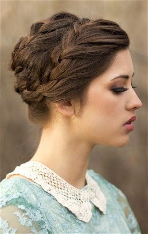 Thanksgiving easy updo hairstyle for medium long hair by estelles secret. 18 Quick and Simple Updo Hairstyles for Medium Hair ...