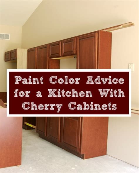 Cherry cabinets are a most loved decision in kitchens, and you regularly discover them in another home or in a rental unit. Paint Color Advice for a Kitchen With Cherry Cabinets ...