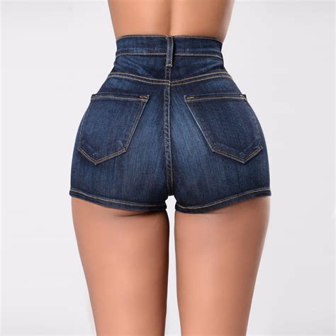 2019 Summer Women High Waist Denim Shorts Personality Sexy Short Jeans Skinny Hot Tight Pantalon