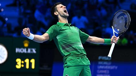 Novak Djokovic Wins The Nitto Atp Finals 2022 Rtennis