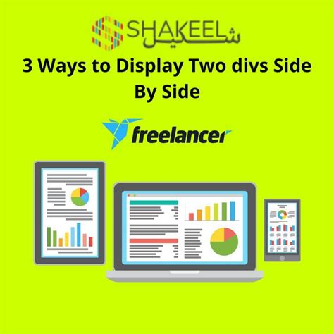 Ways To Display Two Divs Side By Side In Display Freelance