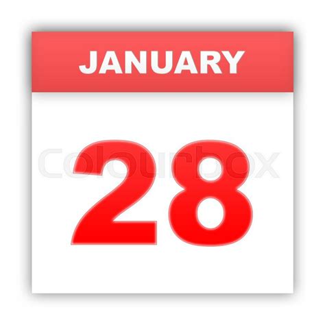 28 Day Calendar Printable