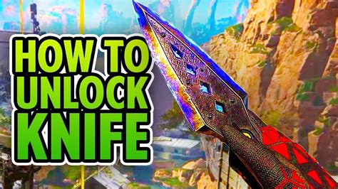 How To Unlock The 500 Knife Rarest Item Apex Legends Heirloom Item