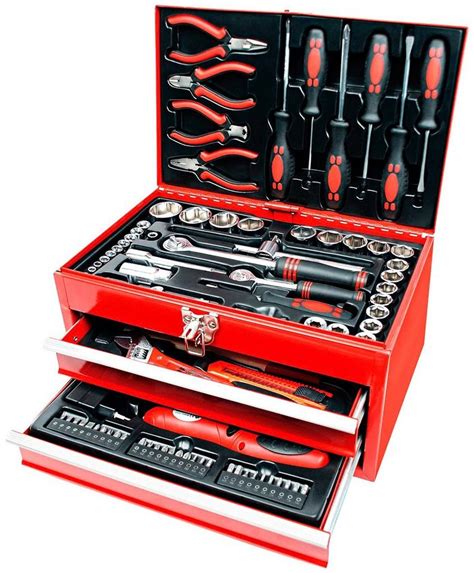 Brueder Mannesmann Werkzeuge Werkzeugbox 155 Tlg Online Kaufen Otto