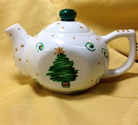 Christmas Holidaytree Teapot Tea Pots Christmas Tea Christmas China