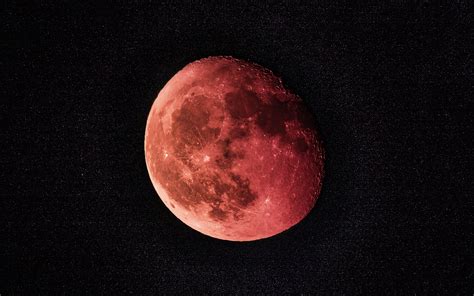 Download 3840x2400 Wallpaper Lunar Eclipse Blood Moon