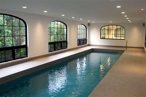 Indoor lap pool to complete your workout routine. lap pool designs - Google Search | Lap pool designs ...