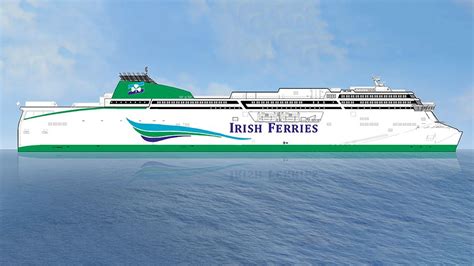 Irish Ferries To Build New Ship For Holyhead To Dublin Crossing Bbc News
