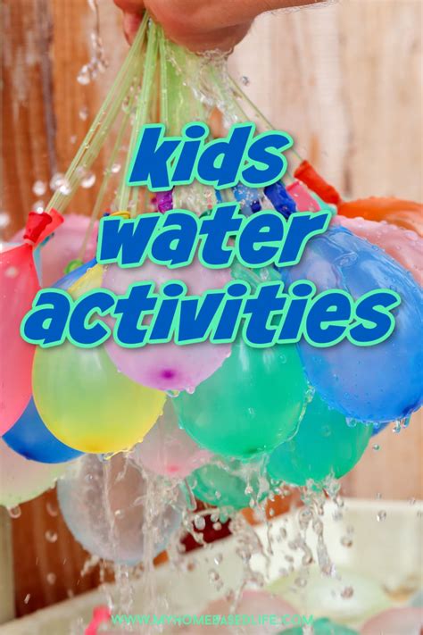 Fun And Easy Water Activities For Kids