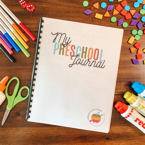 Preschool Journal Printable Daily Preschool Activity Etsy