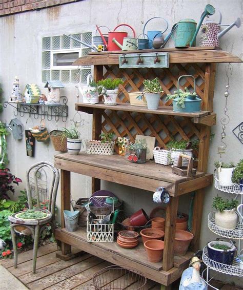 29 Best Potting Bench Ideas To Boost Your Garden