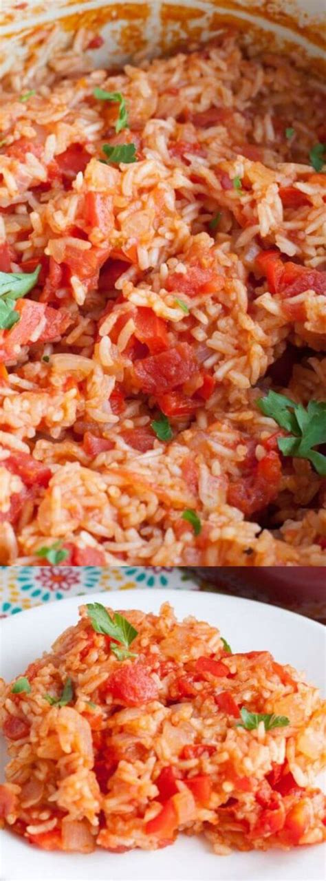 Mexican Dinner Recipes One Pot Rice Meals Mexican Dinner Recipes