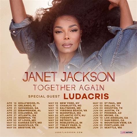 Janet Jackson Announces The Together Again