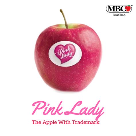 Pink Lady The Apple With Trademark Mbg Fruit Shop