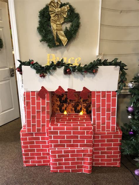 Diy Fireplace Holiday Decor Crafts Diy Fireplace