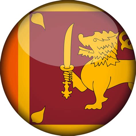 Sri Lanka Flag Icon Country Flags
