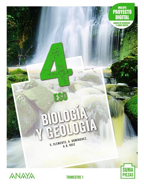 Solucionario Biologia Y Geologia 4 ESO Anaya Suma Piezas