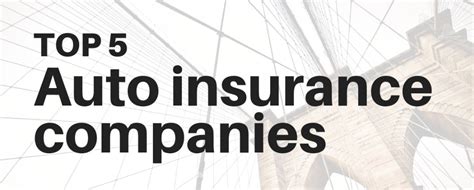 The Big 5 Auto Insurance Companies in Massachusetts - Demo