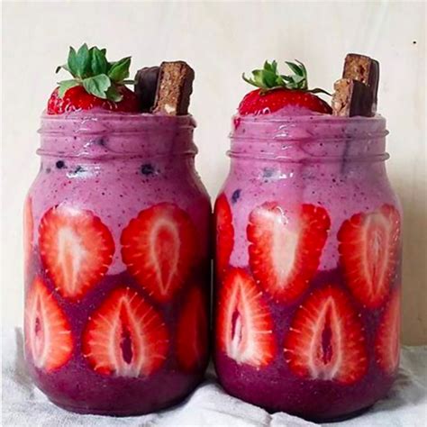 These Very Berry Smoothies Are Delicious Take One Banana And Any Mixed