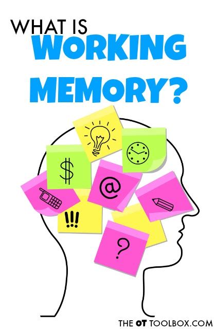 How To Improve Working Memory The Ot Toolbox
