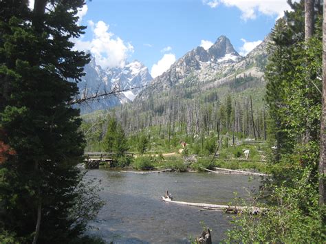 String Lake To Hidden Falls Hiking Grand Teton National Park