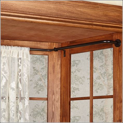 Mid Century Modern Curtain Rods Curtains Home Decorating Ideas