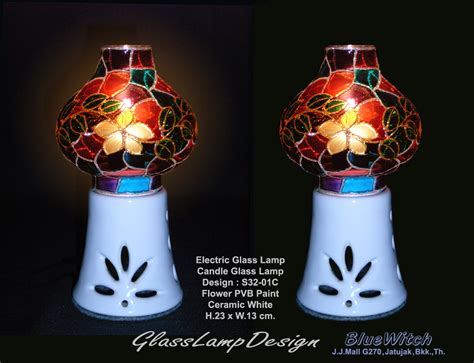 Blue Witch Handicraft Glass Lamp Design