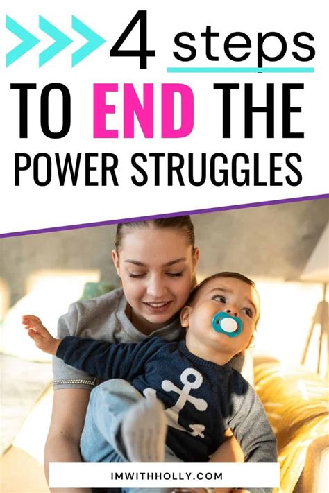 4 Steps To End Power Struggles With Toddlers Plus How To Avoid Them