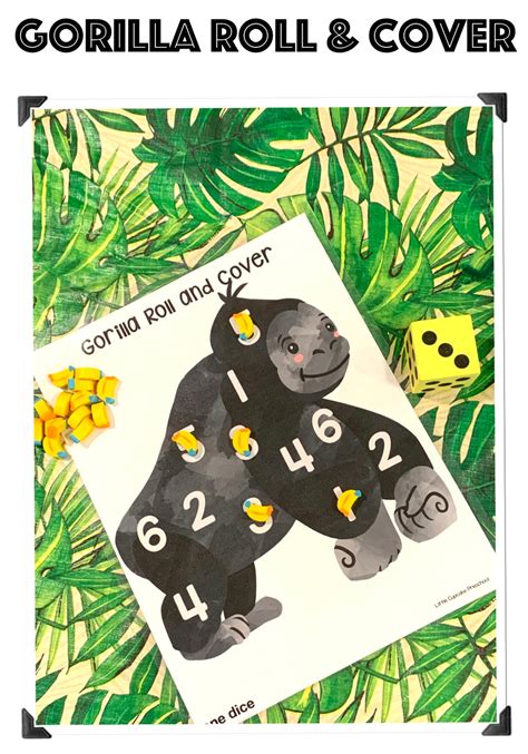 Wild Animals Preschool Printable Literacy And Math Etsy