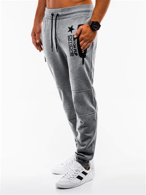 Mens Sweatpants P420 Grey Modone Wholesale Clothing For Men
