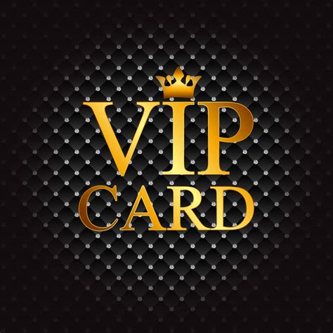 Black Diamond Vip Card Template Vector Vector Card Free Download